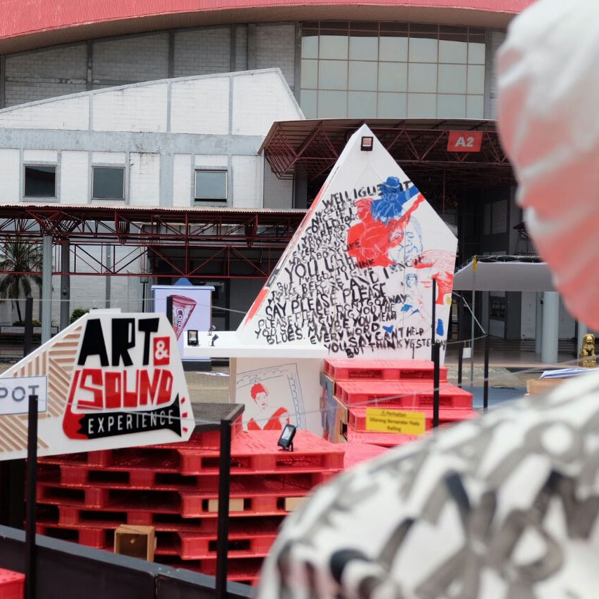 MLDSPOT Art &amp; Sound Experience 2017 Berhasil Mencuri Perhatian Pengunjung JJF 2017